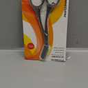 Eyebrow Trimming Scissors with Comb, Gifts For Men Women Stocking Stuffers (Gray)