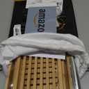 Bread Slicer for Homemade Bread - Adjustable Bamboo Bread Cutter with Knife, Foldable Slicing Guide & Crumb Tray - Bread Loaf Slicer for Sourdough, Cakes, Bagels, Loaves - Kitchen Gadgets Baking Gifts