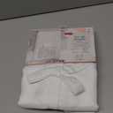 Rod Pocket Tie Up Shade for Small Window (42" W X 63" L) Soho Blackout (White)