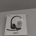 Logitech H391 Wired Headset for PC/Laptop, Stereo Headphones with Noise Canceling Microphone, USB-C, in-Line Controls, Works with Chromebook - Graphite