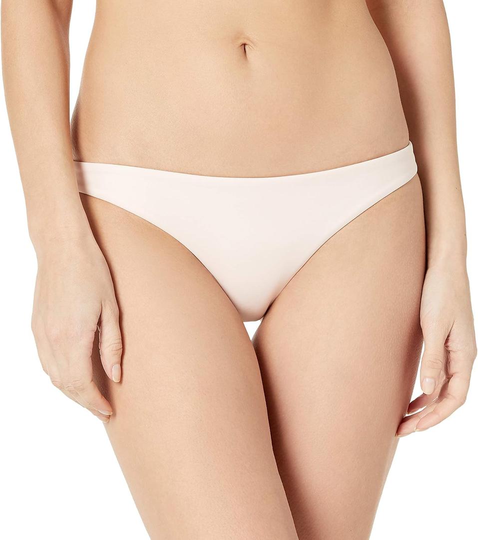 Hurley Women's Quick Dry Compression Solid Bikini Bottom (Teal, XL)