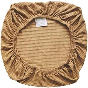 HACLEN Soft Stretch Office Seat Cover Washable Desk Chair Cover fit for Office Computer Chairs, Dining Room Chairs, Bar Wedding Party -Khaki