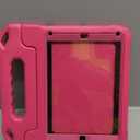 SUPLIK Kids Case for iPad 5th/6th Generation (9.7 inch, 2017/2018), iPad Air 1 & Air 2 & Pro 9.7 Case with Screen Protector, Durable Shockproof Kids Cover with Handle Stand, Pink