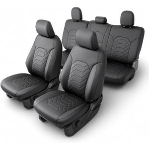 Truck Leather Seat Covers for Ford F150 2015-2026 SuperCrew CrewCab XL XLT