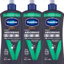 Vaseline Men 3in1 Body, Face & Hands Fast Absorbing Body Lotion for dry skin with 48H Moisture + Ultra Hydrating Lipids 600 ml