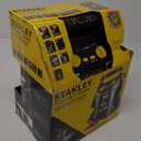 STANLEY J5C09 Portable Power Station Jump Starter 1000 Peak Amp Battery Booster, 120 PSI Air Compressor, USB Port, Battery Clamps