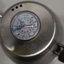 Coffee Gator Gooseneck Kettle with Thermometer - 34oz Premium Stainless Steel Pour Over Coffee Maker Kettle, Stove Top, w/Precision Drip Spout, for Drip Coffee, French Press, Tea Kettle, 4 Cup, 1L (35 fl oz)