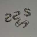 WHITECLOUDZ Stainless Steel S Hooks, Silver 20-Pack for Hanging Plants, heavy-duty, Closet Hooks, for Hanging Clothes, Durable kitchen hooks, for hanging Utensils, Pots, Clothes, Bag