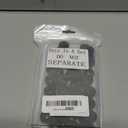 Thick Rubber Washers 3/4 Inch OD x 1/4 ID x 1/4 Inch Thickness Black Rubber Bushing Spacer Flat Washers(50 Pack)