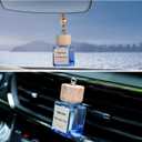 Car Air Fresheners 2-Pack Car Freshener Vent Clips, Long Lasting Hanging Freshener for Auto and Home, 2pcs Sea&Guaiac Wood