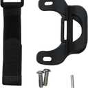 1 Set Bicycle Pump Holder Mini Bike Pump Bracket Bicycle Pump Holder Clip Bracket (with Screw Heel Mounting Tool)