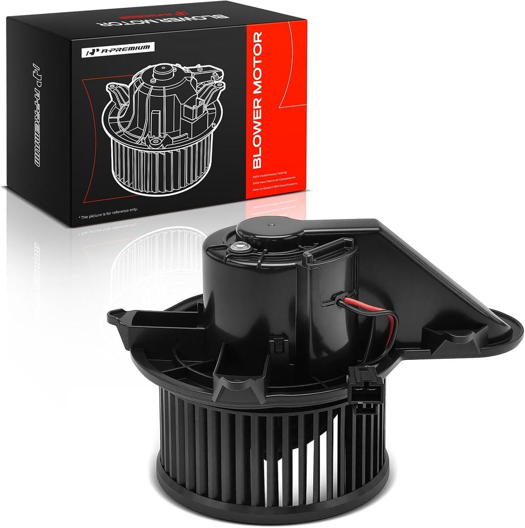 A-Premium Front HVAC Heater Blower Motor with Fan Cage
Compatible with Mack CHU 2008-2010 L6 12.8L & Volvo CXP 2007-2007, CXU 2008-2015, Replace# 3543H9631