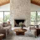 Loloi Amber Lewis Alie Collection ALE-05 Charcoal/Beige 5'-3'' x 7'-9'', .13'' Pile Height, Area Rug