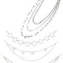 GOMAKERER 4 Pcs Decorative Bag Chains, Star Butterfly Charms Purse Extender Multi Chains Lobster Clasps Purse Chain Strap Alloy Purse Extender Strap for Purse Handbag Wallet Platinum