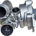 Engine Coolant Water Pump Thermostat Compatible With Passat CC Golf Tiguan Jetta - A3 A4 A5 A6 Q3 Q5 TT 1.8T 2.0T 06H121026