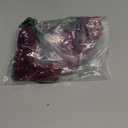 MODFUNS Burgundy Merry Christmas Tree Skirt Mini 21 Inch Sequins Christmas Tree Cover Round Small Xmas Tree Skirt Classic Glittery Tree Base Carpet for Christmas Halloween Birthday Party Banquet Decor, Red