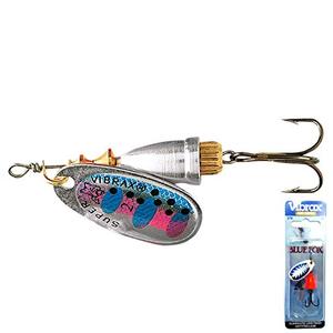 Blue Fox Classic Vibrax 04 Painted 3/8 (Rainbow Trout, Size- 2.88) 2Pack