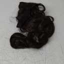 Brown Hair Extensions Clip ins, 4Pcs Long Wavy Synthetic Clip in Hair Extensions for Women Girls (Color: Brown)