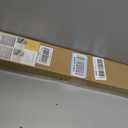 UNISHADES no Drill Cordless Roman Shades for Windows, 26" W 64" H - Light Filtering - Linen - Grey