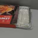 Air Fryer Basket for Oven, Air Fryer Basket and Stainless Steel Baking Tray Pant Oven Air Fryer Pan Rack for Cooking Baking Dishwasher and Broiling (15.3"x11") (15.3"x10.2" & 14.9"x11")