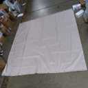 AmazerBath Farmhouse Shower Curtains for Bathroom, Tan Shower Curtain with Tassels, Taupe Rustic Faux Linen Shower Curtain Set with 12 Hooks, 72x72 Inches