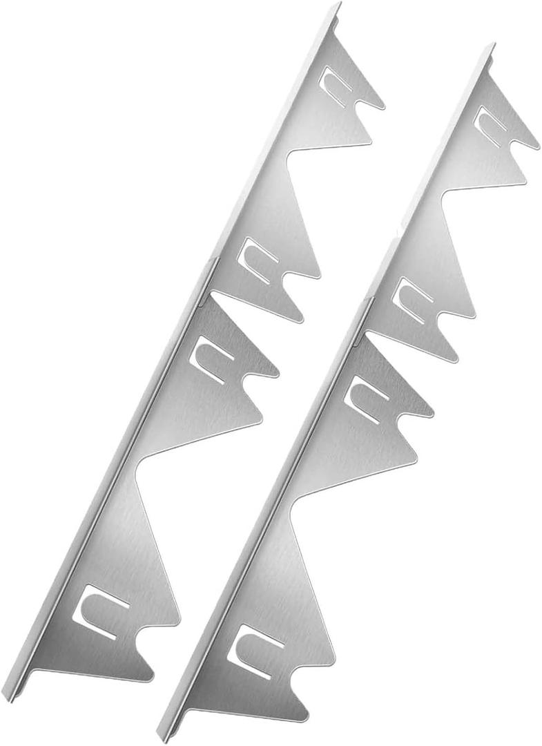 Stove Gap Covers Stainless Steel,2 Pack (Silver) Stove Gap Filler,Stove Guard for Gas Stoves Oven Counter Side Gap, Retractable Length 13.8" to 27.5", Width 0.79",Heat Resistant and Easy to Clean