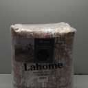 Lahome Washable Living Room Area Rugs 8x10 - Boho Ultra-Thin Non-Slip Bedroom Rug 8x10 Under Bed, Farmhouse Neutral Print Floor Carpet for Dining Room Office (Taupe,8'x10')