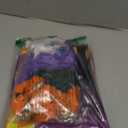 277 PCS Halloween Party Supplies Full Set Happy Birthday Decoration Backdrop Balloons Disposable Plates Tablecloth for Halloween Home Decor and Tableware, Serves 24