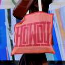 Pink Howdy Canvas Tote Bag, Pink Western Shoulder Bag, Howdy Reusable Tote Bag,Western Gifts for Women