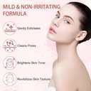 Purifying Exfoliating Gel, Facial Exfoliator Cleanser, Face Scrub, Natural Exfoliating Gel Purifying Cream, Gentle for Face Body, Deep Cleansing for All Skin