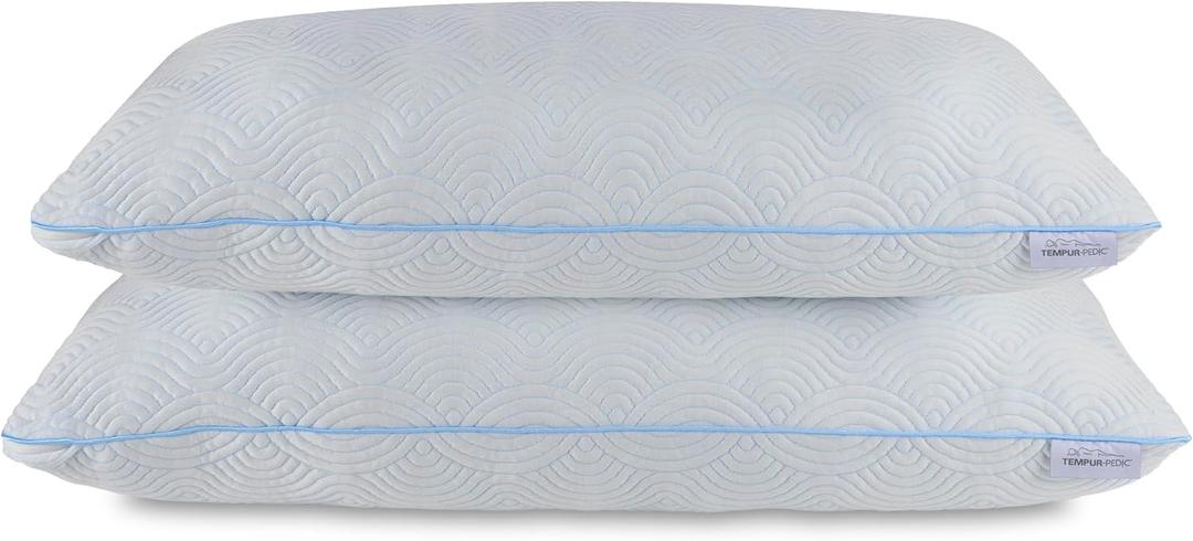 Tempur-Pedic TEMPUR-Cloud Adjustable + Cooling Pillow, Queen - 2-Pack