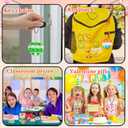 Valentines Day Gifts for Kids, 30 PCS Valentine Heart Mini Pop Fidget Toys with Cards, Classroom Exchange Party Favors, School Prize Supplies