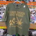 I Like Dogs and Weed and Maybe 3 People T-Shirt, Size 2XL
