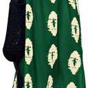 PRETTYGARDEN Women's 2026 Summer One Shoulder Maxi Dress Printed Flowy Boho Long Sundresses Spring Beach Vacation Clothes (Green, XL)