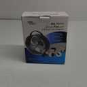 Cool Works Retro Drum Fan - Black, 6 in