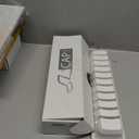 Hat organizer for baseball caps - hat holder for 10 baseball caps - No install required cap rack closet organizer system hat racks for baseball caps (Black)