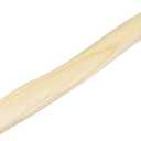 uxcell Wood Replacement Handle 15 Inch Long Curved Replaceable Handle for Axe Hammer Oval Eye