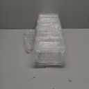 Ice Chilled Condiment Organizer with Detachable Ice Box & Hanging Side Bins  Ice Chilled Taco Bar Serving for Parties, Fruits, Salad  Includes Tongs, Spoons (BPA-Free) (4 Compartments)