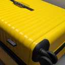 Travelhouse luggage,Hardside Carry On Travel Suitcase with Spinner Wheels, Multi-directional Spinner Wheels Uprigth Lightweight Underseater for Airplanes (Orange)