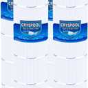 Cryspool 07112 Filter Compatible with Clean and Clear Plus 520, CCP520, PCC130, R173578, 178585, 817-0143, C-7472, FC-1978, 4125 Sq. Ft Pool Filter Cartridge, 4 Pack