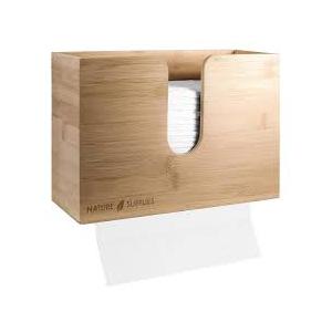 NATURE SUPPLIES Bamboo Paper Towel Dispenser with Removable Top Tray for Bathroom and Kitchen, Wall Mount and Countertop Multifold, C-Fold, Z-Fold, Tri-Fold Hand Towel Holder for Commercial Use, Wood NATURE SUPPLIES Bamboo Paper Towel Dispenser with Removable Top Tray for Bathroom and Kitchen, Wall Mount and Countertop Multifold, C-Fold, Z-Fold, Tri-Fold Hand Towel Holder for Commercial Use, Wood