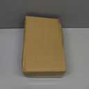 Clear Glass Decorative Box for Organizing Photos, Jewelry, Small Items - Golden Dresser Drawer Organizer, Transparant Small Storage Bin Container with Lid (Upgrade, 8x4,3x2,3")