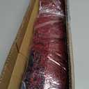 Driveway Net for Kids Safety - LUTICO 20 FT Wide 38 inch Tall Driveway Gate to Stop Basketballs Rolling to Street - No Retractable Driveway Guard Fence Outdoor to Keep Yard Playtime Safety (Red)