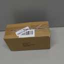 Yinns Christmas Tree Ornament, Snow Man Angel and Xmas Tree Mini Snow Globe Hanging Ornament for Christmas Tree Table Decoration (Golden White-3)