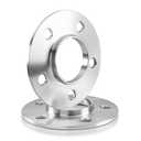 Customadeonly 2pc 3/16" (5mm) 5x114.3 Hubcentric Wheel Spacers - 64.1mm Hub to 73.1mm Aftermarket Wheel Bore - Silver - Fits Honda Acura