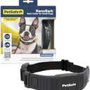PetSafe NanoBark Collar - Long-Lasting Lightweight Mini Bark Deterrent Collar with Multiple Static Stimulation Levels - Customizable & Easy-to-Use - Waterproof & Rechargeable