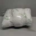 Ultra Soft Full Size Mattress Topper - Viscose Made from Bamboo Pillow Top Mattress Pad for Back Pain Relief - Naturally Cooling for Hot Sleepers, Green