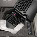 Cloud Nine ErgoTKL Ergonomic Tenkeyless Mechanical Keyboard for PC  Kailh Brown  TKL RGB Backlit Ergo Split Key Board