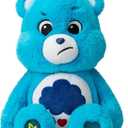 Care Bears 14 Grumpy Bear - Blue Plushie for Ages 4+ Perfect Stuffed Animal Holiday, Birthday Gift, Super Soft and Cuddly Good For Girls and Boys, Employees, Collectors