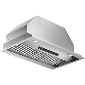 Range Hood Insert 30 Inch,Built-in Kitchen Hood with 980 CFM, Ducted/Ductless Convertible Duct,Stainless Steel Kitchen Vent Hood/Gesture/Touch Control, 2 Pcs Baffle Filters with Handlebar